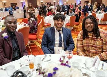 people seated at the gala